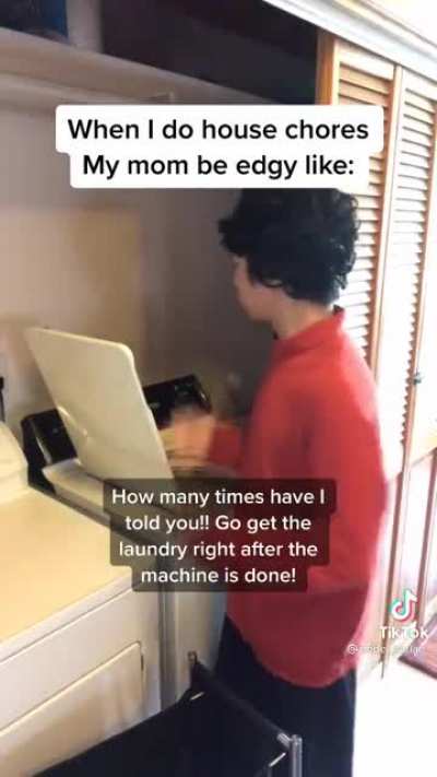 Doing house chores