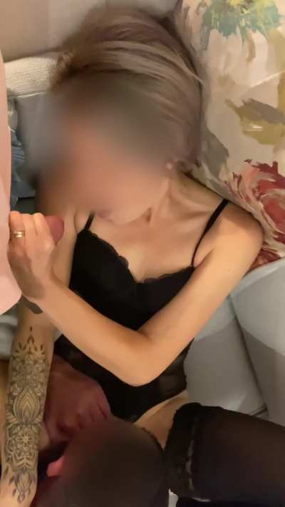 In 15 years I had only slept with my husband, until this night. I never imagined this would become a reality and even if i had imagined it, I would have guaranteed no one else could make me cum…. I was in pure shock when I realised my husbands friend was 