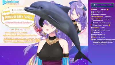 After pulling an all nighter stream, Moona declares she is everyone&rsquo;s wife
