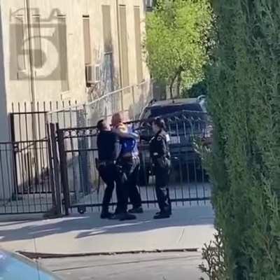 You can always count on the police to protect people from violence, right?