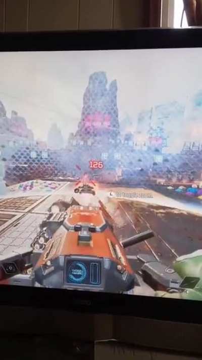 Apparently if you put Gibraltar's bubble on top of a turret it can shoot through the bubble
