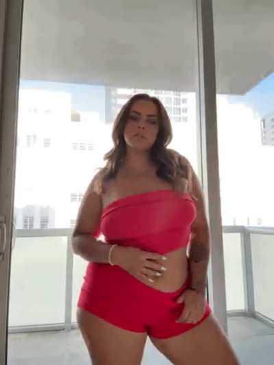 Showing some skin