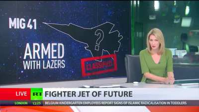 Russia Today Copium about future &ldquo;Mig-41&rdquo; aircraft (2017) (Source- arronlee33 on YouTube)