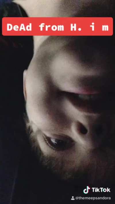 Cosplaying my sleep paralysis demon on tiktok