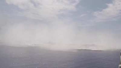US Navy detonates 40,000lb explosive to test new warship in 'Full Ship Shock Trail'