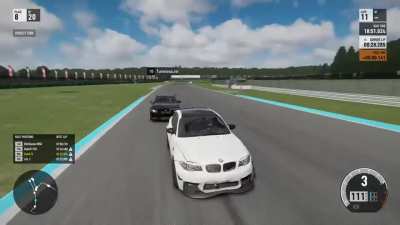 Having fun in an open track day lobby until..
