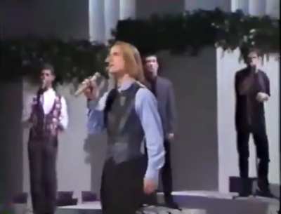 Backstreet Boys perform their hit song “Ride on Time” (1979)