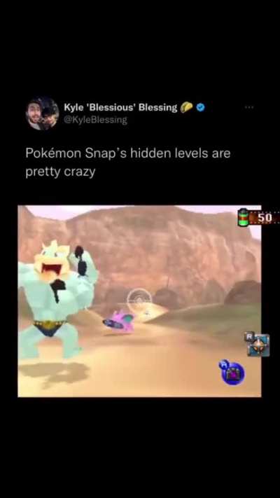 I didn’t know Pokemon Snap took place in American Schools!