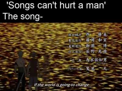 I am not crying..you are~