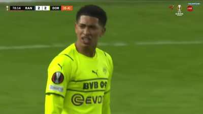 Bellingham shouting at Schulz during the game: "You can't get one fucking pass off, you're fucking shit. Every fucking time."
