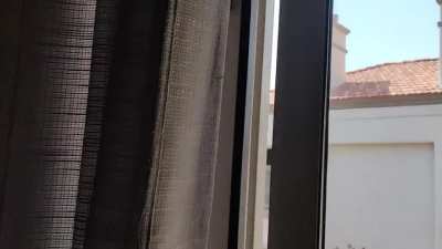 Even the shadows on the roof line up correctly with the live time