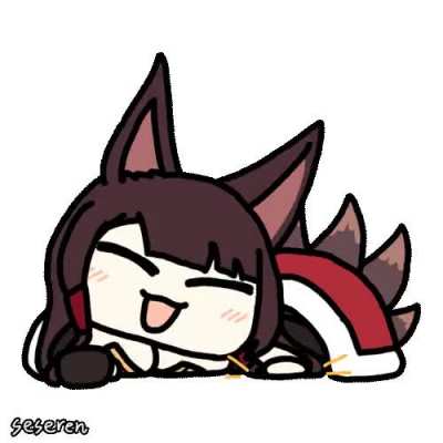 " shikikan akagi wants to sleep with you ehe ehe." (Akagi)