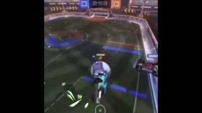 The Earth! But it's in Rocket League