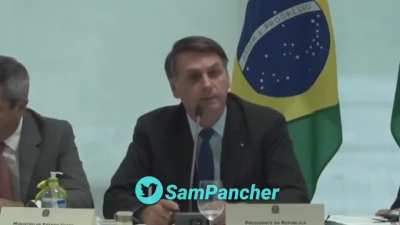 Trecho do v&iacute;deo onde Bolsonaro afirma que quer trocar a seguran&ccedil;a no RJ