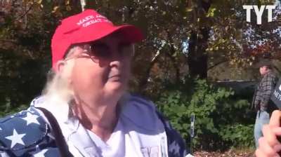 MAGA Karen says "If Trump loses in 2024, I hope I die."
