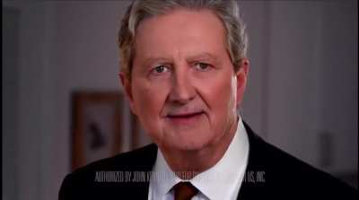 Senator John Kennedy&rsquo;s campaign ad
