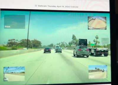 Longer video of yesterday&rsquo;s freeway incident