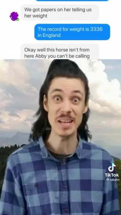 well this horse isn&rsquo;t from here abby!!
