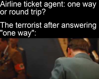 Round trip? Lol