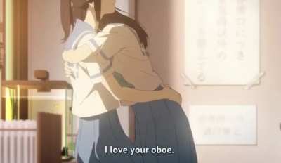 "I love your everything" [Liz to Aoi Tori]