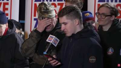 Wypowiedź jednego z uczestnik&oacute;w spotkania z politykami PiS w ramach akcji "Zmień Nasze Zdanie" na temat Ukrainy.