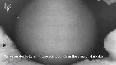 IDF strikes on Hezbollah targets today