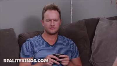 Hot Milf Cory Chase Joins 3some With Stepson &amp;amp; Nerdy Girl