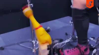A unique fowl drum