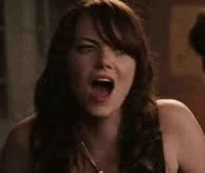 Holy fuck! Emma Stone has an amazing face!