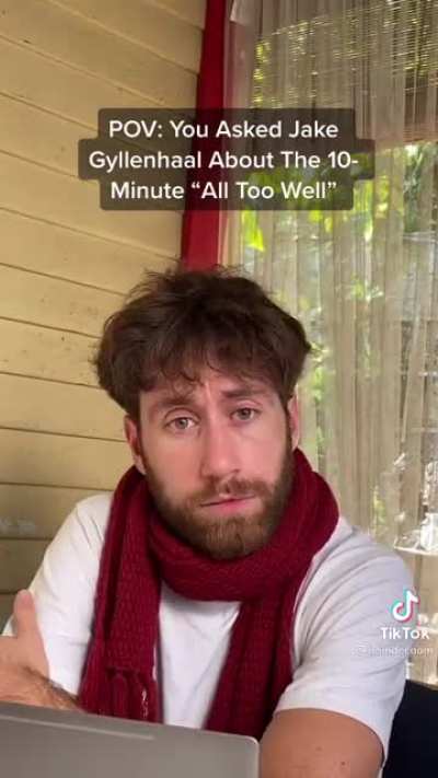 Asking Jake Gyllenhaal about "All Too Well"