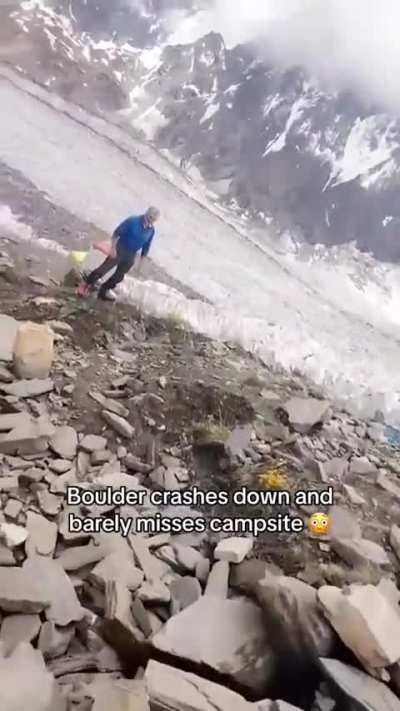 Absolute destruction on that boulders mind 