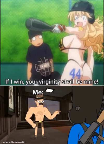 Never horny
