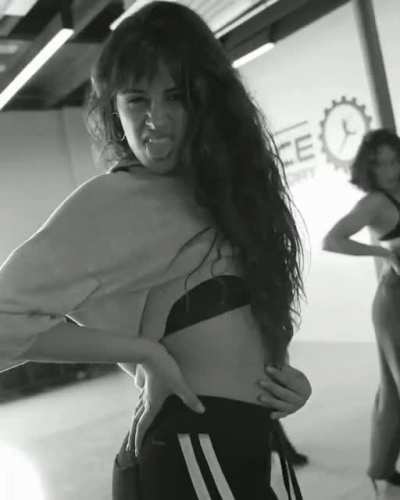 she’s working it
