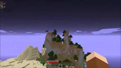 Minecraft Spider-Man Swinging 2