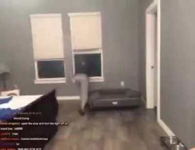 Proceed to scream leap of faith