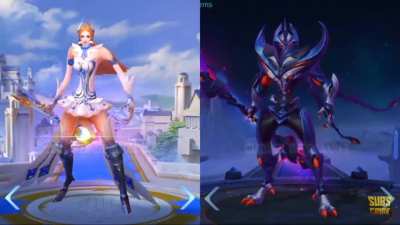 The most cursed swapped entrance animation I've seen yet.Poor Odette lol.Creds to clicker official YT.