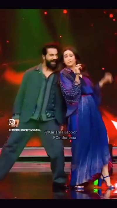RKR&rsquo;s Mimicry of SRK and dance with Karisma Kapoor 