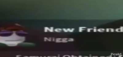 He is here