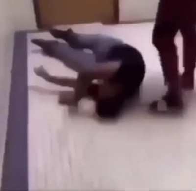 Guy gets paralyzed