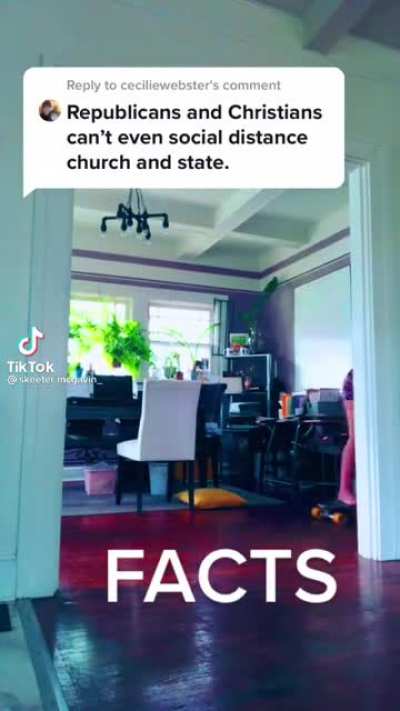 Covid Social distance of church and state