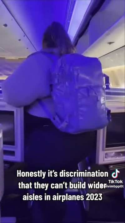 Gorlock The Destroyer&rsquo;s sister complains about fatphobic airlines.