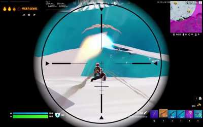 "I love sniping", just a bit late