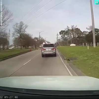 Car Meets a Tow Truck