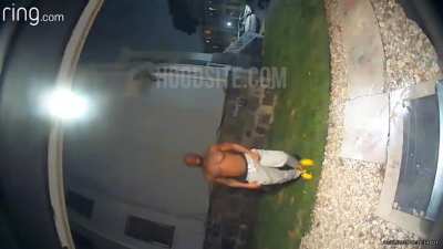 Crazed maniac breaks into neighbour's home in Dorchester, Massachusetts.