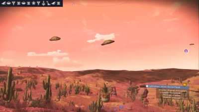 Mini U.F.O. sighting! Thank you Origins update ;) Found in Eissentam on a planet called "Dysfunction Junction"