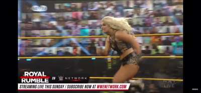 Toni Storm&rsquo;s fat ass takes Io&rsquo;s soul from her body