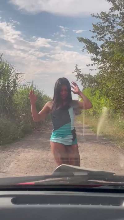 What would you do if you found me like this on the road?