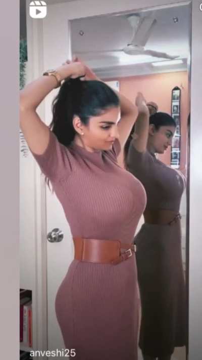 Being dominated by Anveshi Jain and her giant boobs must be heaven