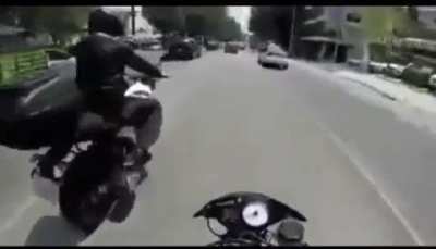 If you ain't riding at 100+ MPH then you're using it wrong. Also don't know if this has been posted yet so just tell me if it has an I'll take it down.