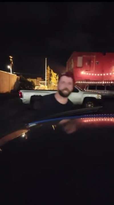 Guy knocks out a female
